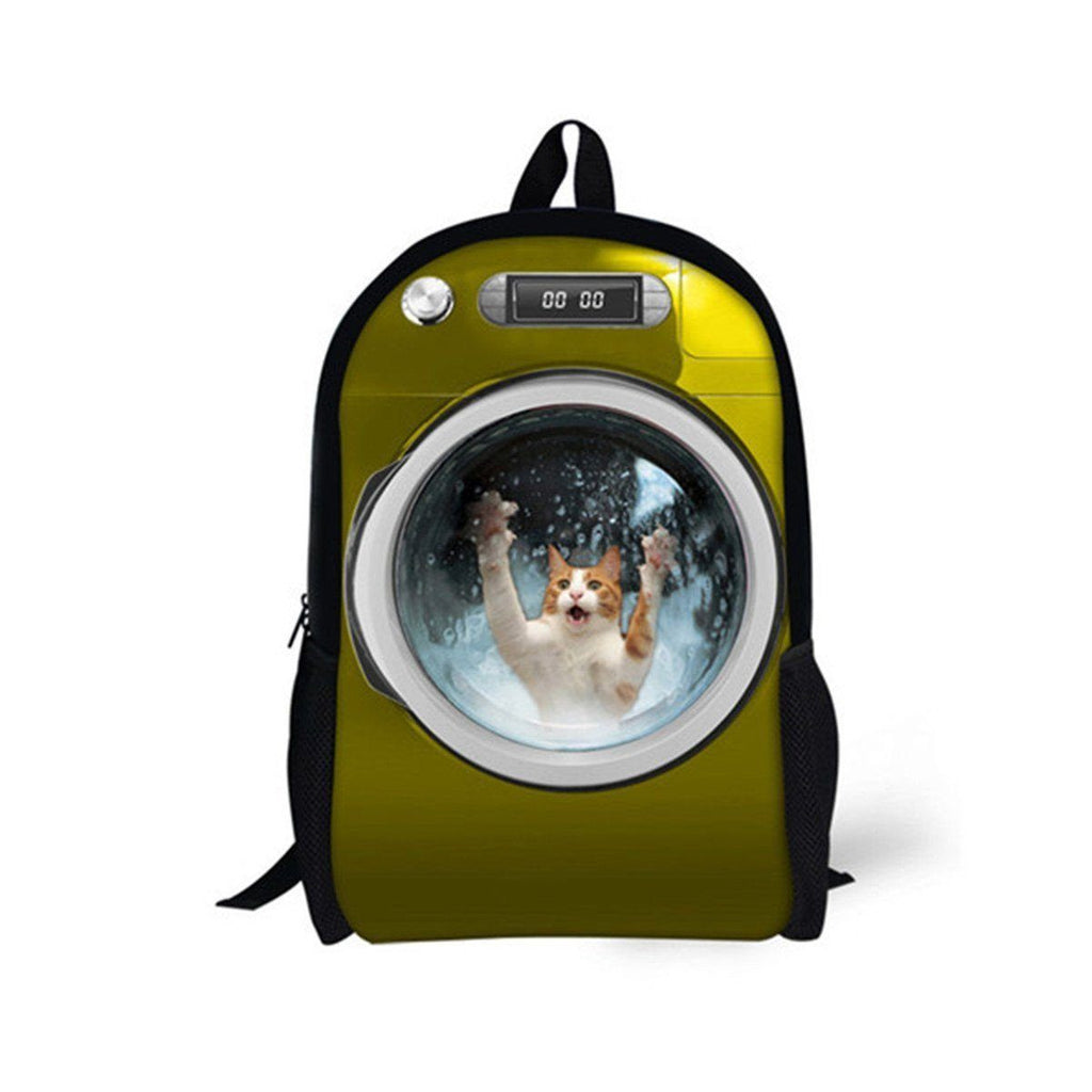 cat design backpack