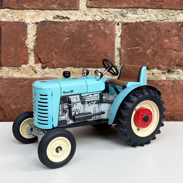 KUBOTA T 15 jouet tracteur mécanique miniature 1:25 en tôle de fer