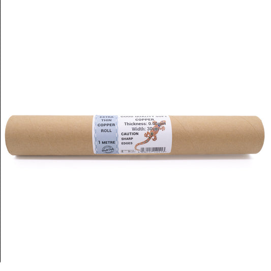 Copper Extra Thin Roll 0.05mm 30cm x 1mt - Default Title (COPXTHINROLL)