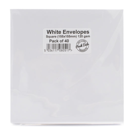 Envelopes Square WHITE Pack 40 - Default Title (ENVSQWH40)