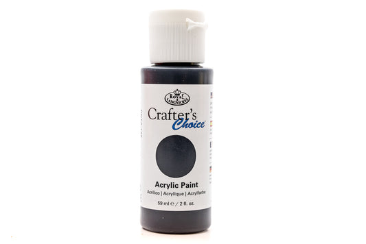 Crafters Choice Acrylic Paint Black 59ml - Default Title (PAIACCBLA)