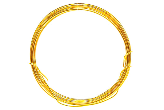 Jewellery Wire Gold 0.6mm - 4mt Default