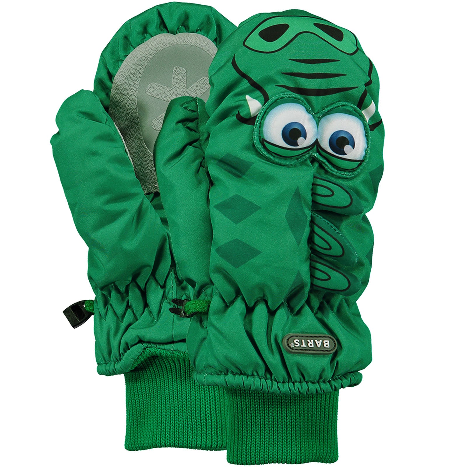 Barts Kids Nylon 3D Waterproof Gloves - Green