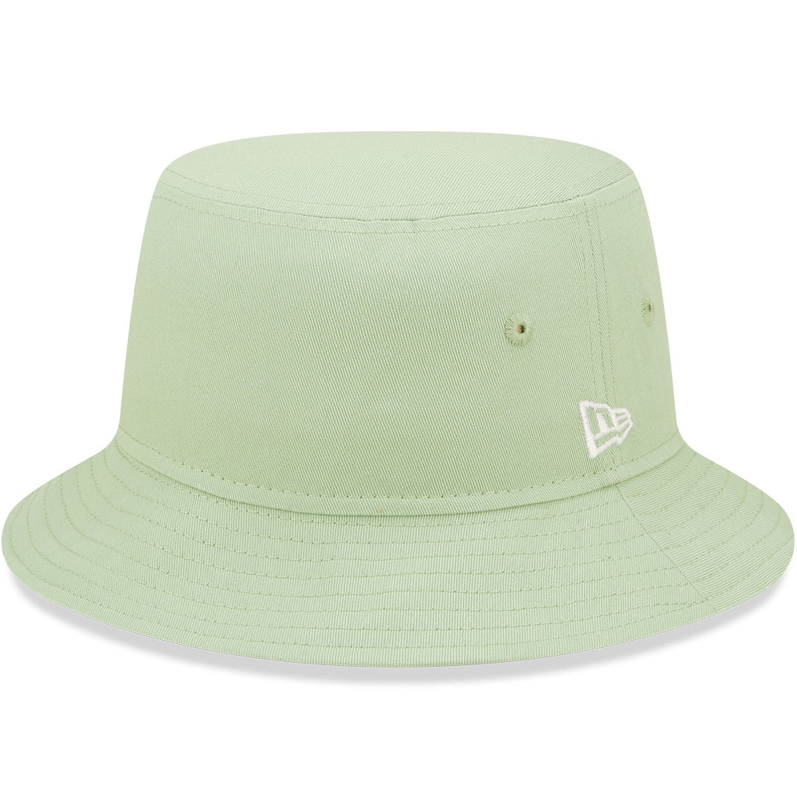 New Era Mens Essential All Round Visor Summer Beach Bucket Hat - Green