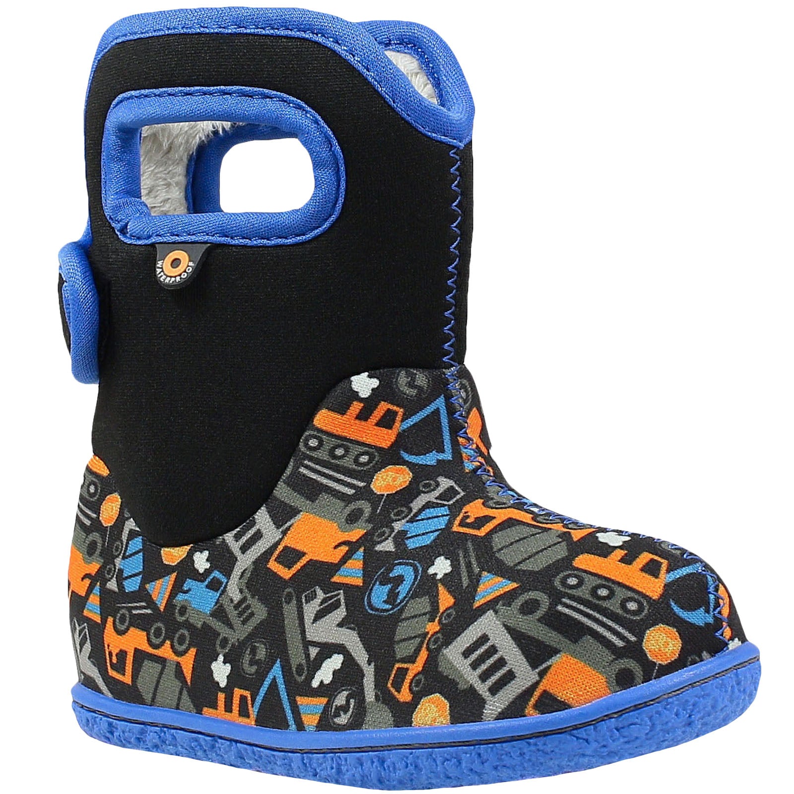 Baby BOGS Construction Waterproof Wellies - Black