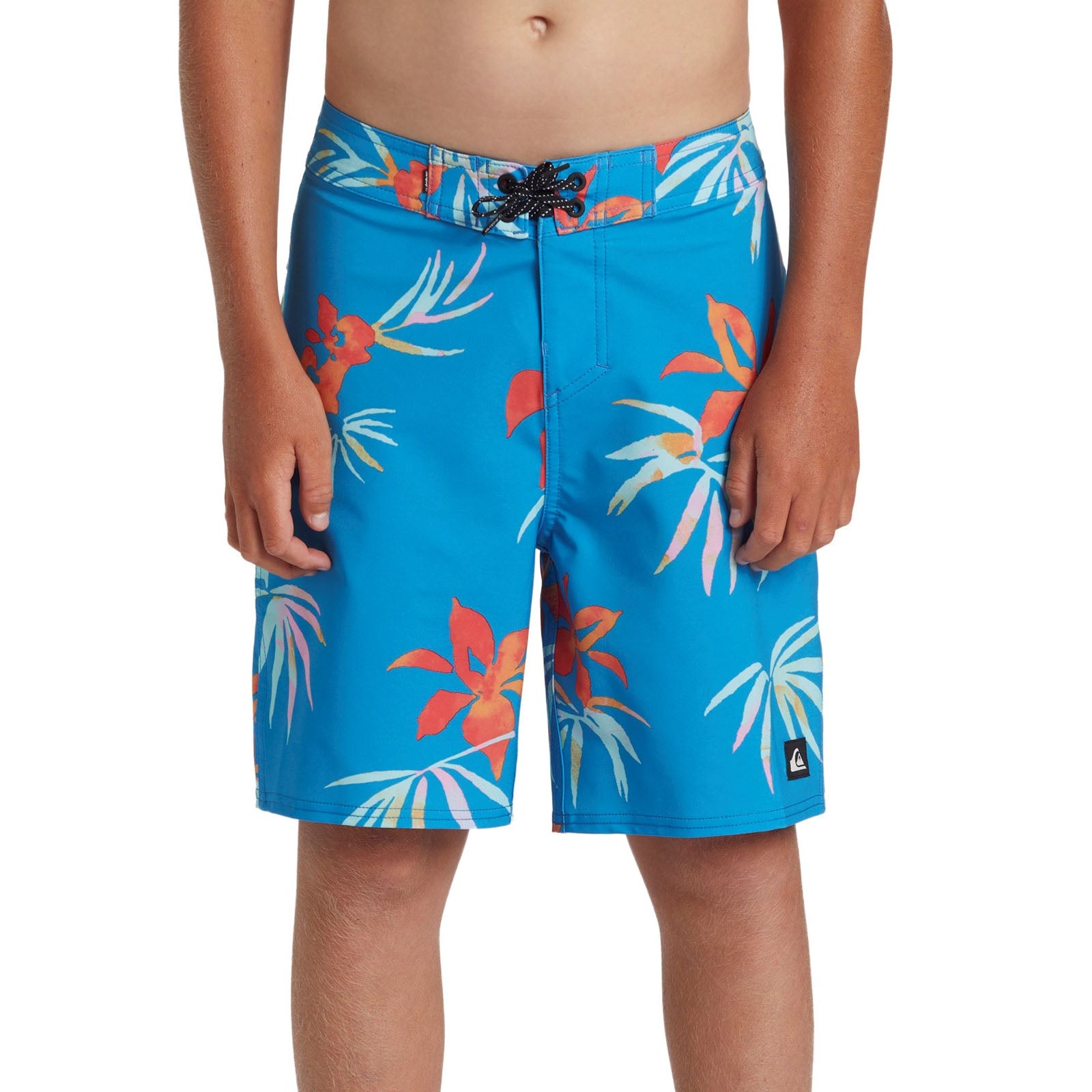 Quiksilver Kids Surfsilk Straight 17" Swim Swimming Boardshorts - Swedish Blue