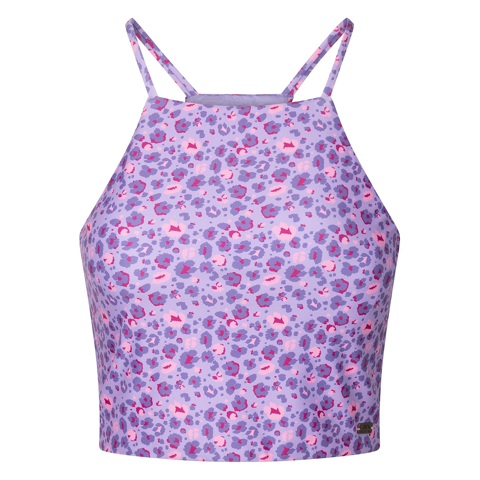 Trespass Womens Harlow Crop Top Bikini - Gelsomino Print