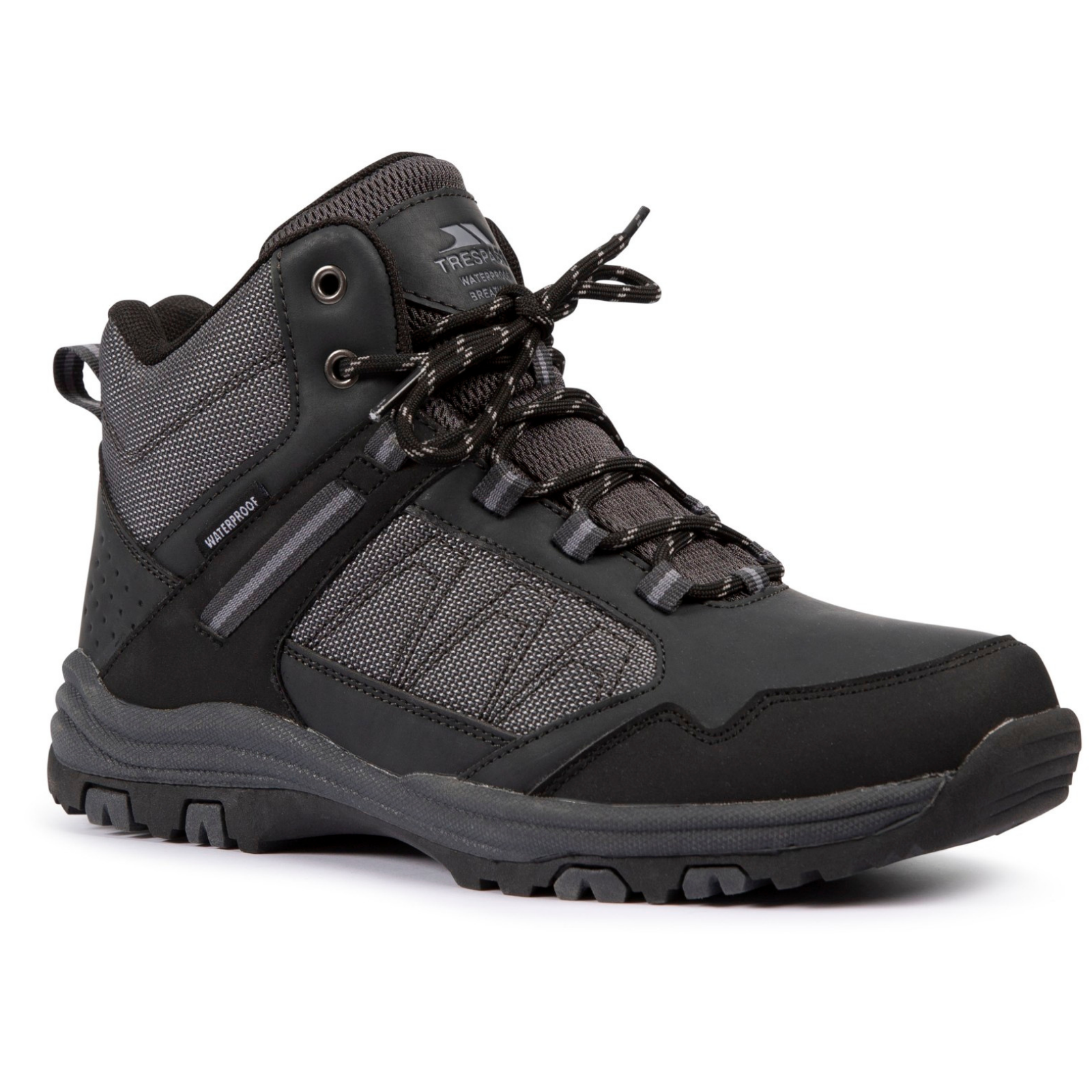 Trespass Mens Calle Waterproof Walking Boots - Grey