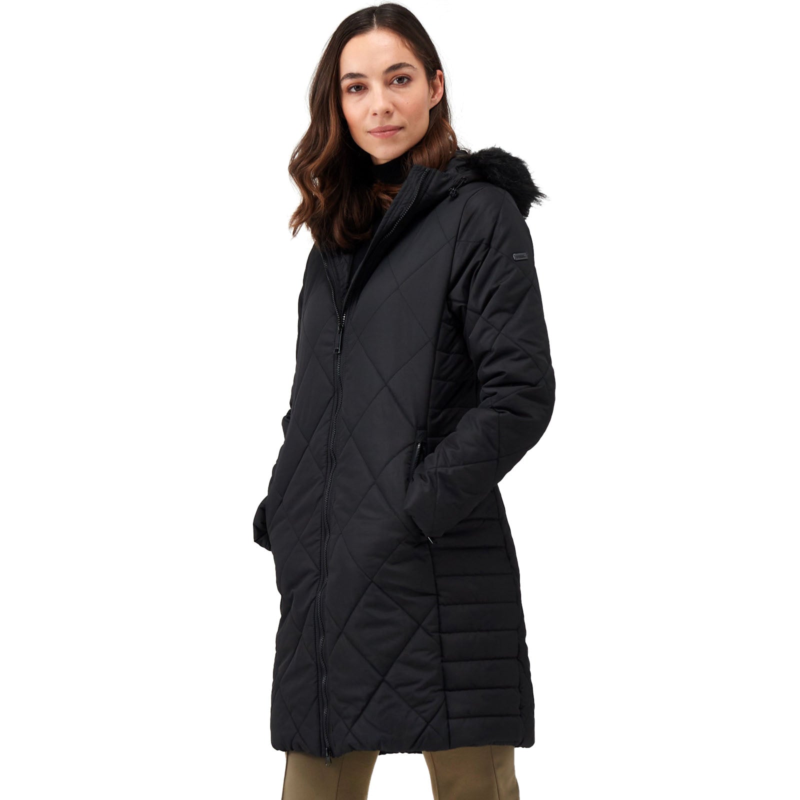 Regatta Womens Fritha II Insulated Parka Jacket - Black
