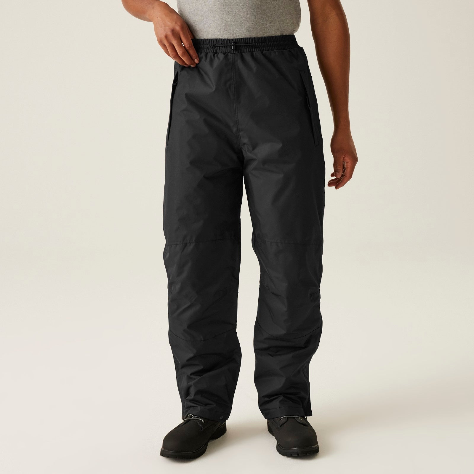 Regatta Professional Mens Wetherby Waterproof Overtrousers - Black