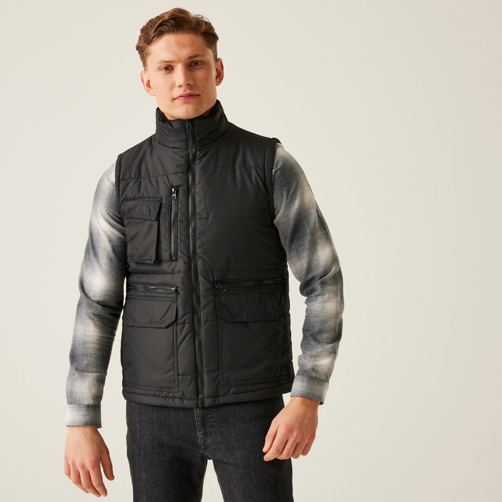 Regatta Professional Mens Steller Padded Gilet - Black