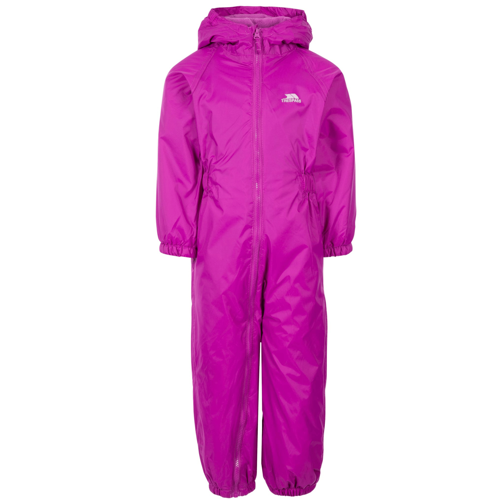 Trespass Kids Dripdrop Waterproof Rain Suit - Purple Orchid
