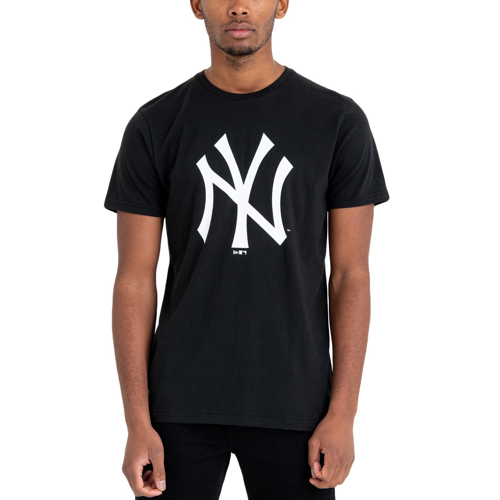 MLB Small Embroidered Logo NY Black  Youthgenes Market