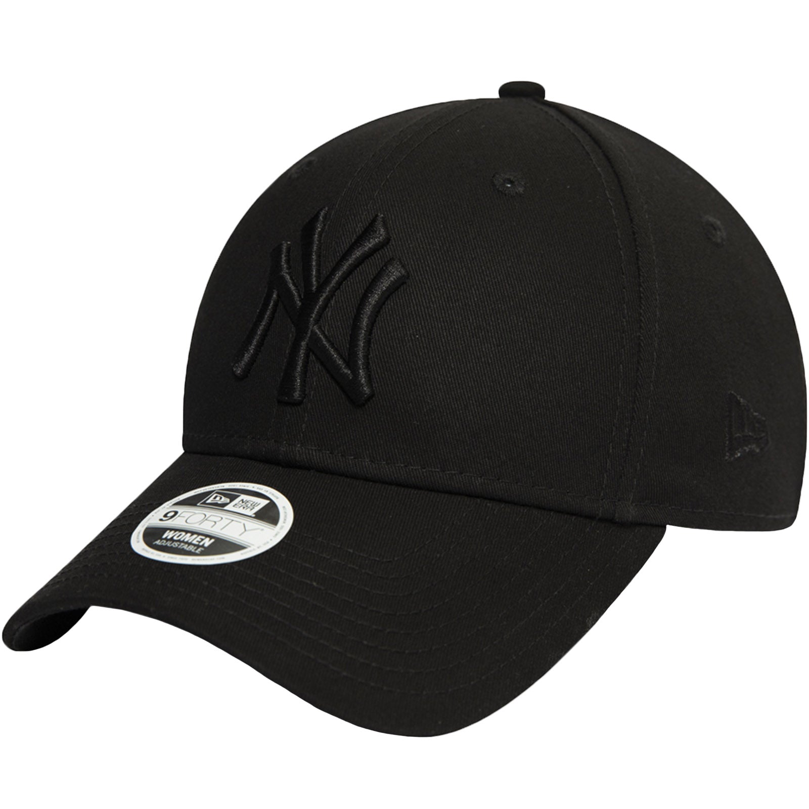 New Era Womens New York Yankees MLB 9FORTY Baseball Cap - Black