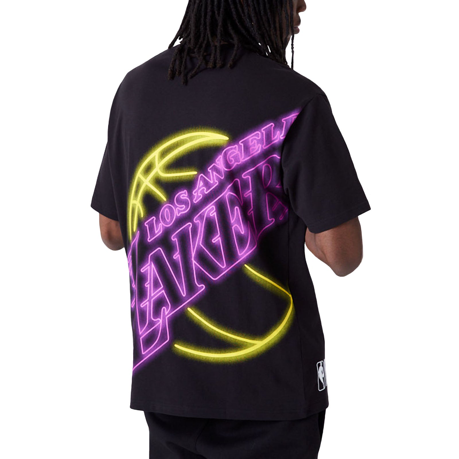 TEAM LOGO LA LAKERS NBA T-SHIRT 'BLACK