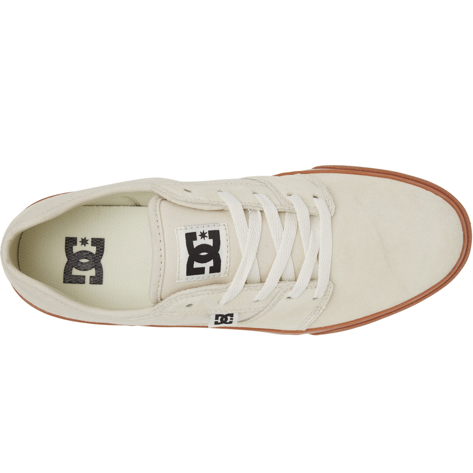 DC Shoes Mens Tonik Trainers - White/Gum – Avenue 85