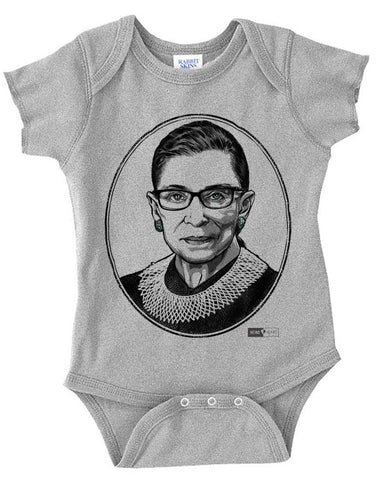 RBG Ruth Badar Ginsbury baby onesie