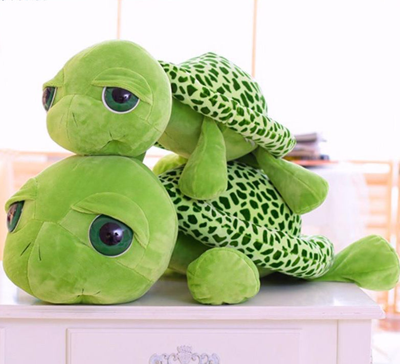 big stuffed animal turtle