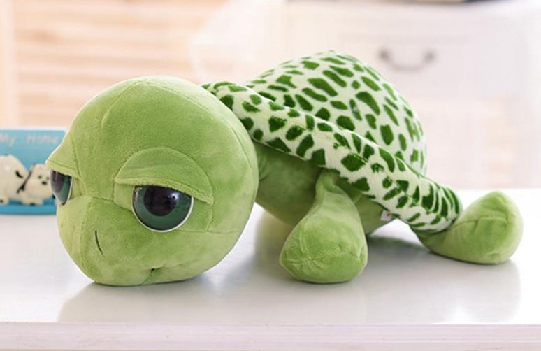 green turtle stuffed animal