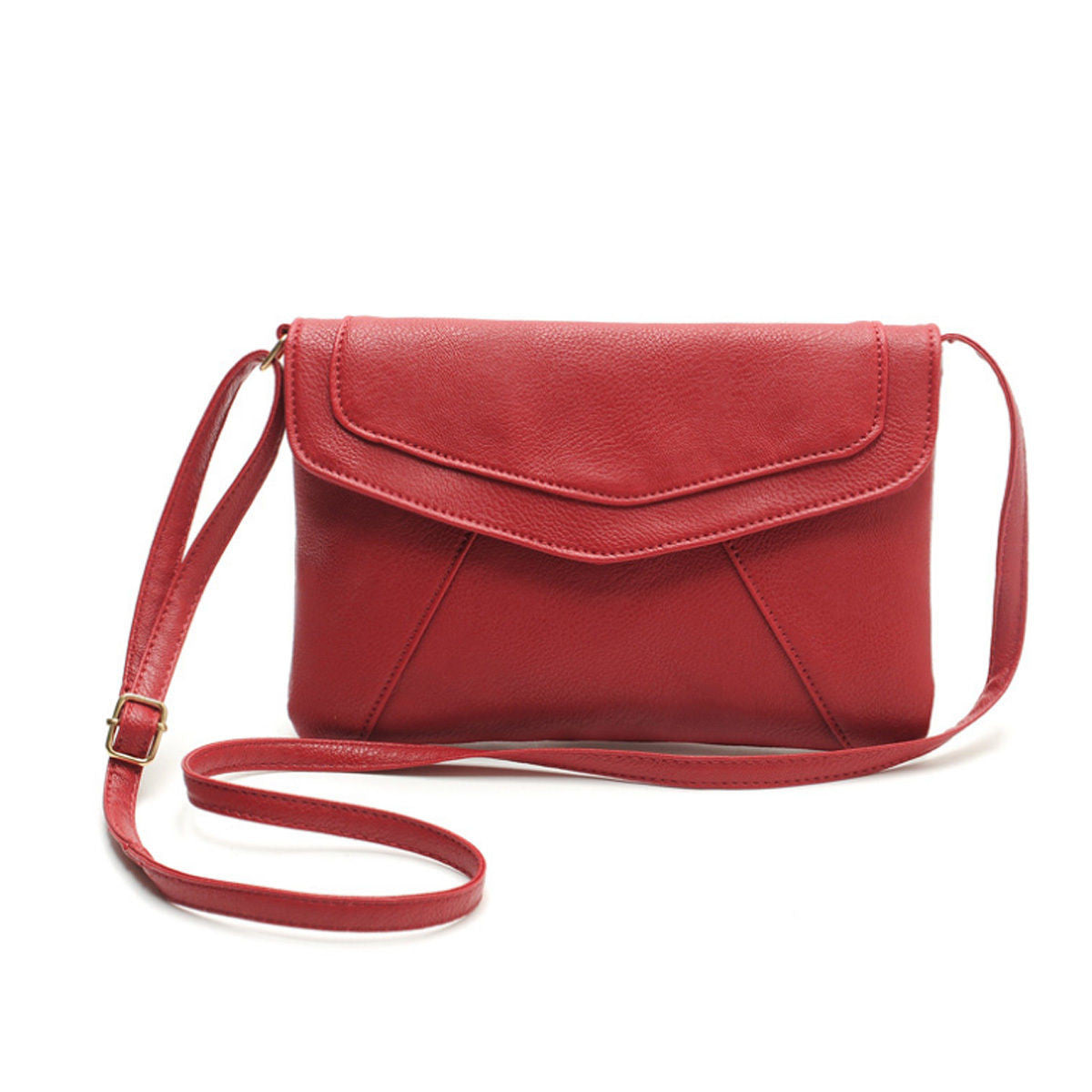 Vintage Leather Crossbody Satchel Handbag - Pluto99
