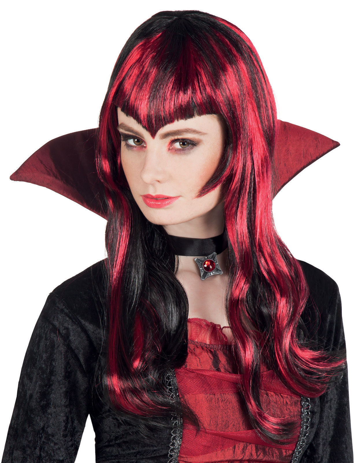 red wig halloween costume