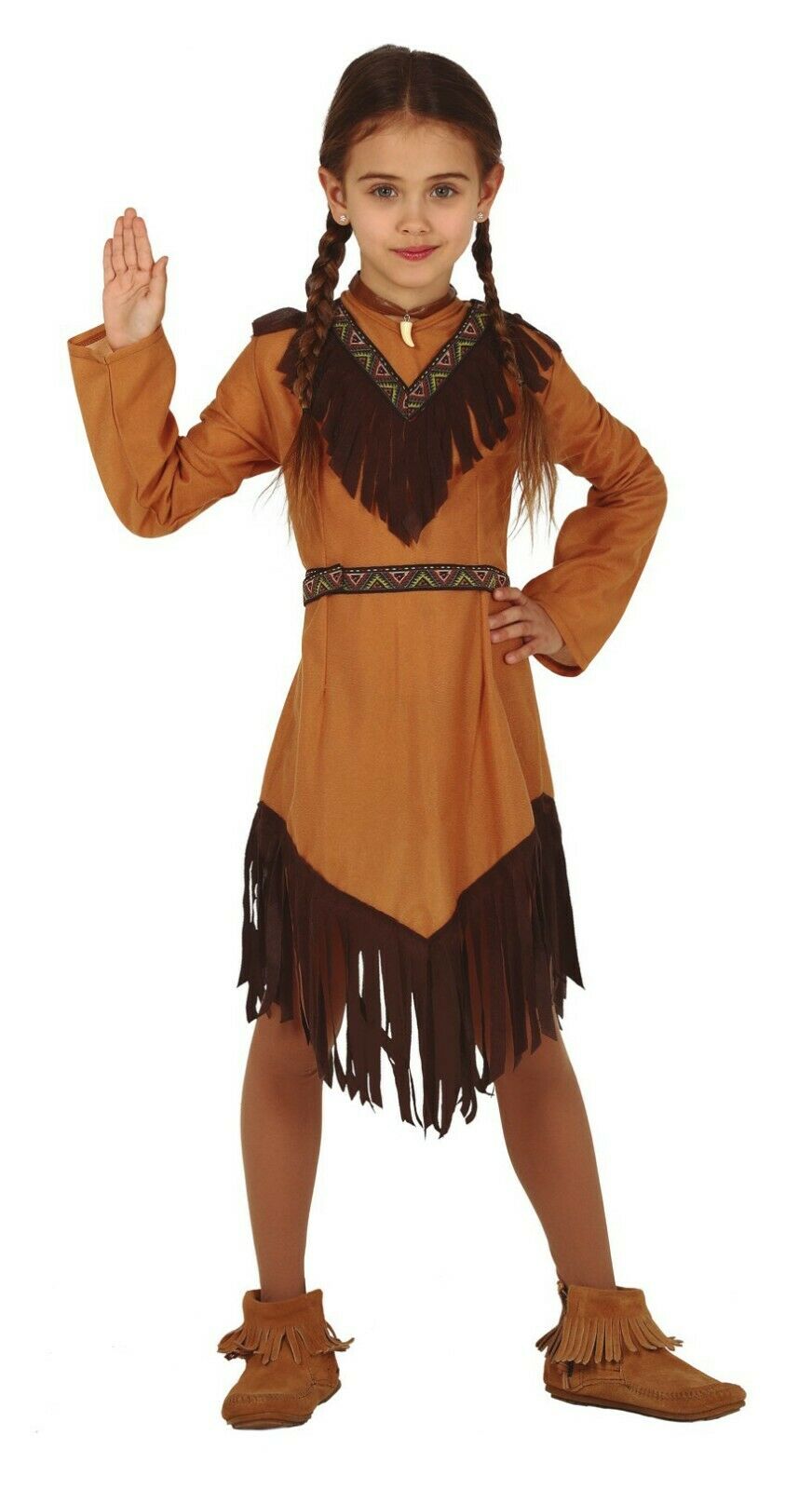 Womens Sexy Indian Squaw Costume Native American Fancy Dress Pocahontas  Costume