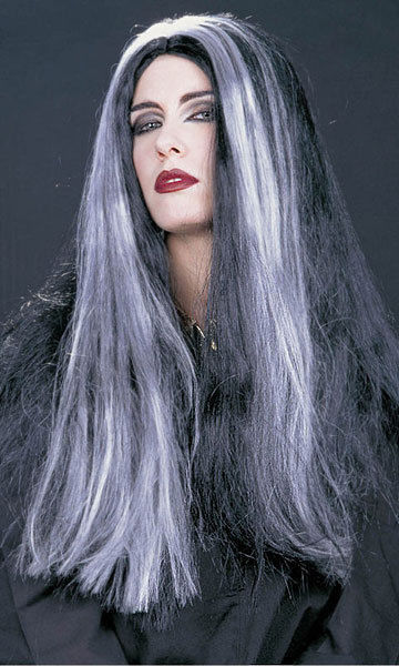 long black wig fancy dress