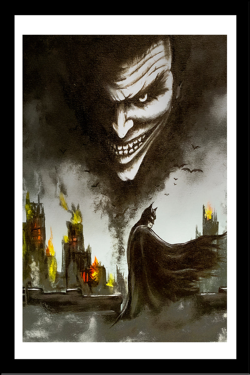 FRAMED Gotham Part II by Ed Capeau 11x14 Art Painting Reproduction