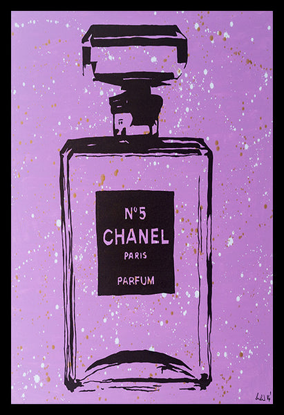 Chanel Purple Urban Chic 24x36 Poster – BuyArtForLess
