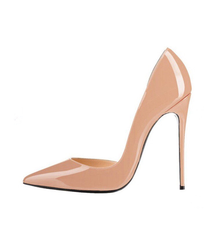 blush pumps