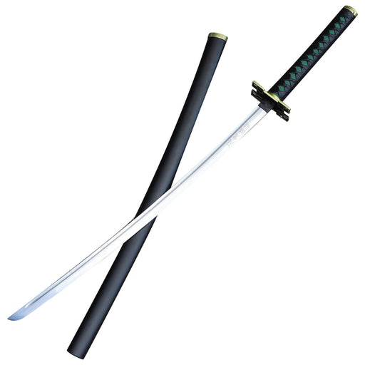 Tanto - Giyu Tomioka Mini Katana sword - Blue Nichirin - Metal 45cm 