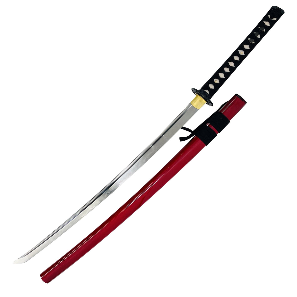 Red Queen Hand forged 1060 Carbon Steel Katana — Medieval Depot