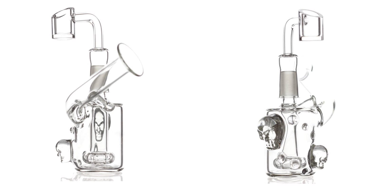 skull sidecar bubbler dab rig