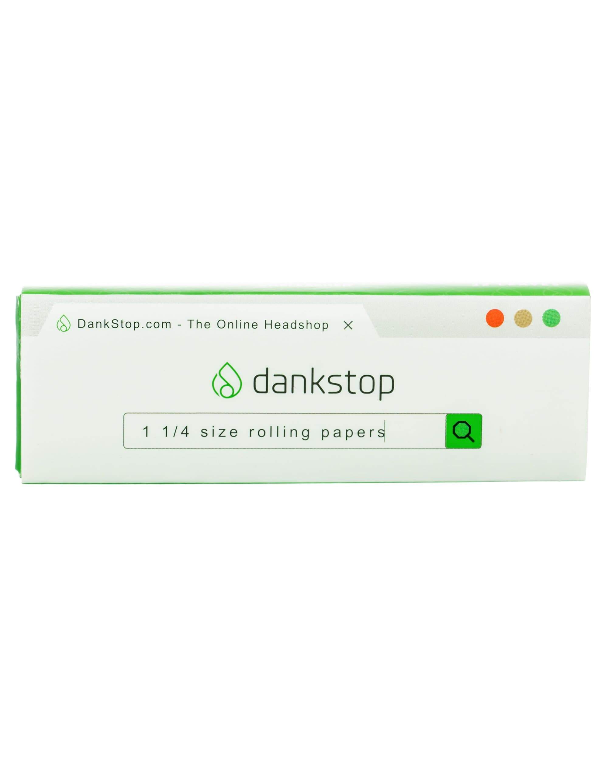 1-1/4" Unbleached Rolling Papers w/ Tips