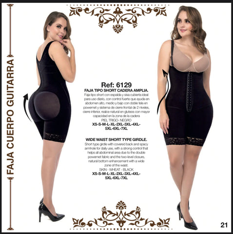 UpLady 6190  Butt Lifting Curvy High Compression Shapewear – Miss Curvas