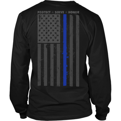 Thin Blue Line Protect Serve & Honor – Shoppzee