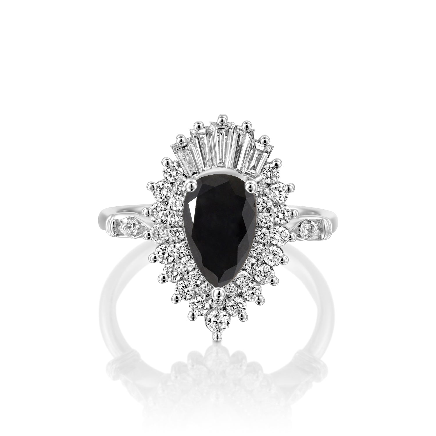 1.5 carat black diamond