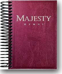 Majesty Hymns Hymnal Burgundy Spiral Bound Book