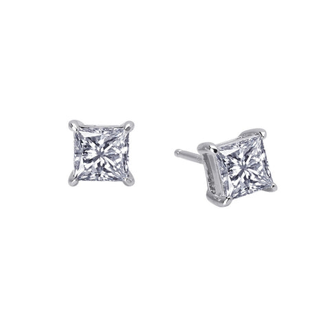 Princess Cut 1.5Ct Stud Earrings - Lafonn E0114CLP00 – Pauling