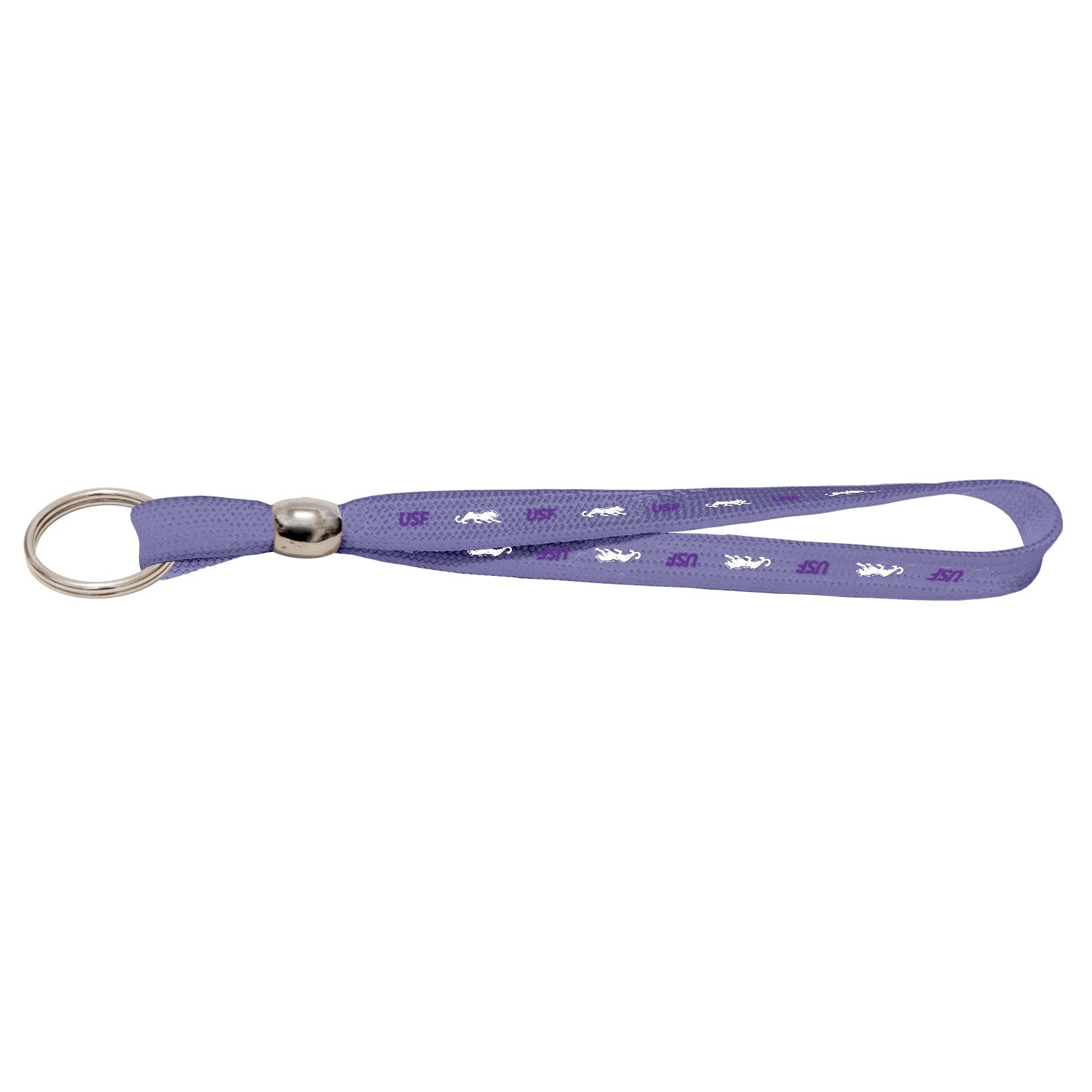  MCM Lavender Wristlet Lanyard 