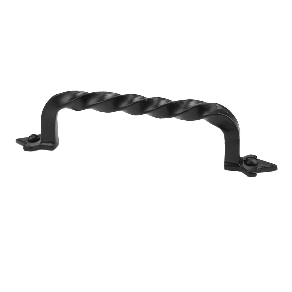 Cast Iron 6 Twist Cabinet Drawer Pull Handle Packs Of 5 10
