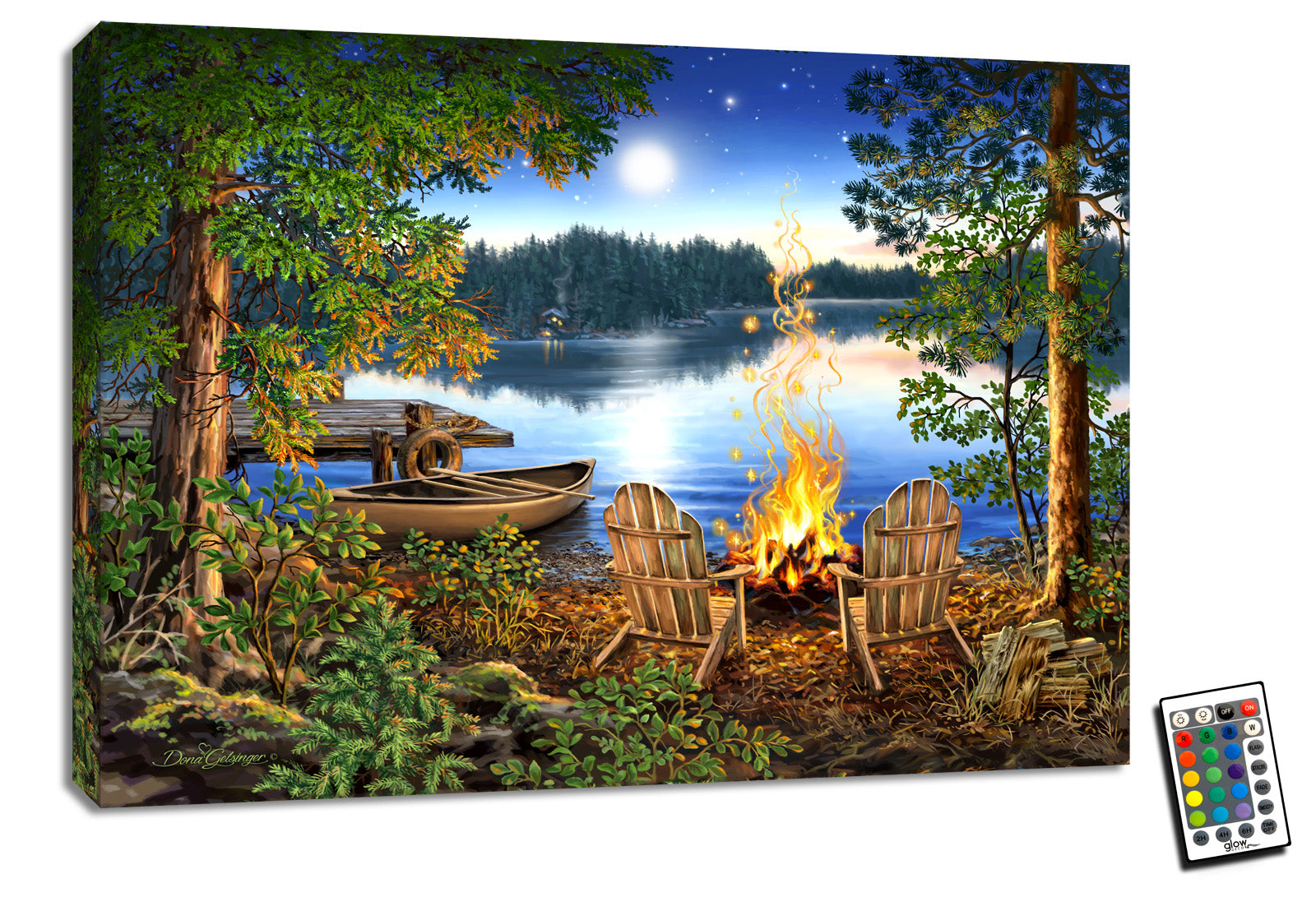 Lake Lodge Glow Prints Tagged fishing - Glow Decor