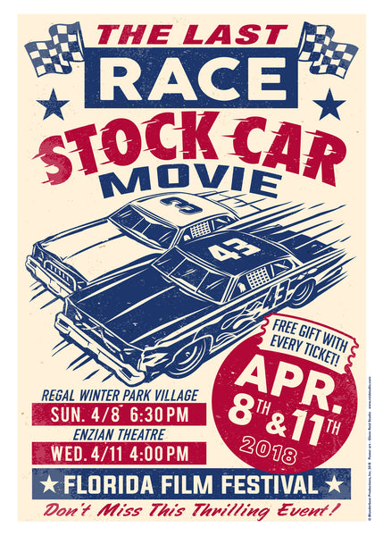 The Last Race - Florida Film Festival Poster – Ditch Plains Press