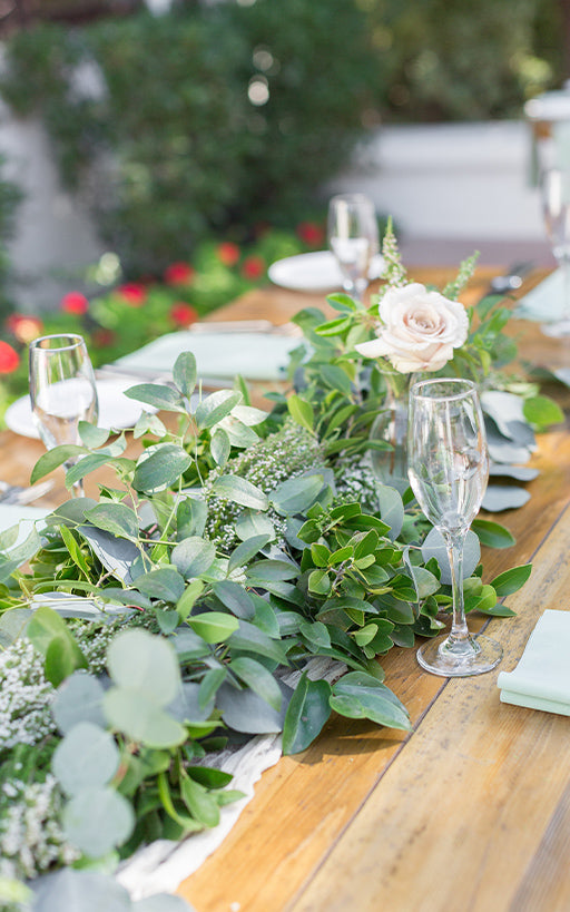 Wedding Brunch Details Table Top