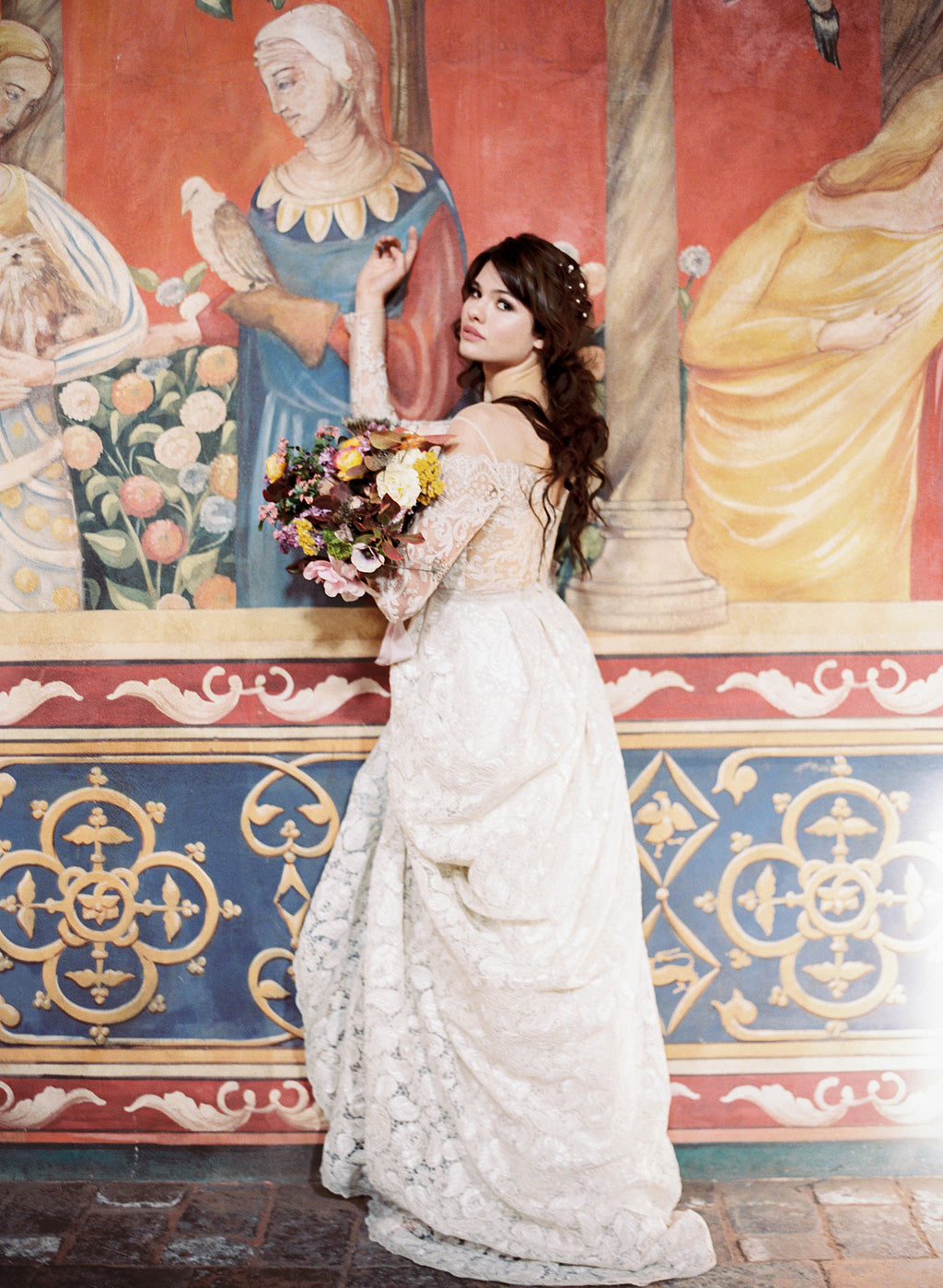 Voyage Wedding Dress at Castle di Amarosa