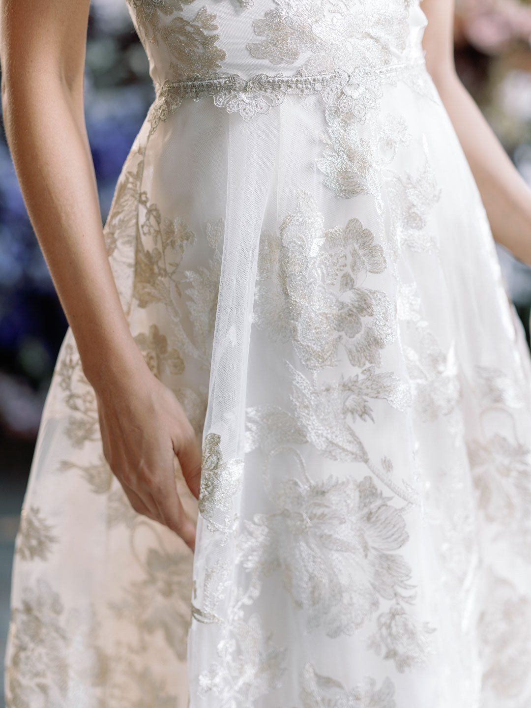 Vermeil Couture Wedding Dress by Claire Pettibone