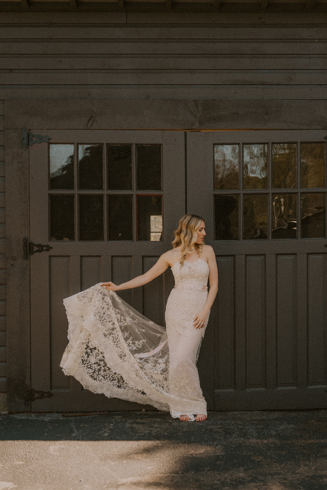 Thalia Lace Wedding Dress by Claire Pettiboen