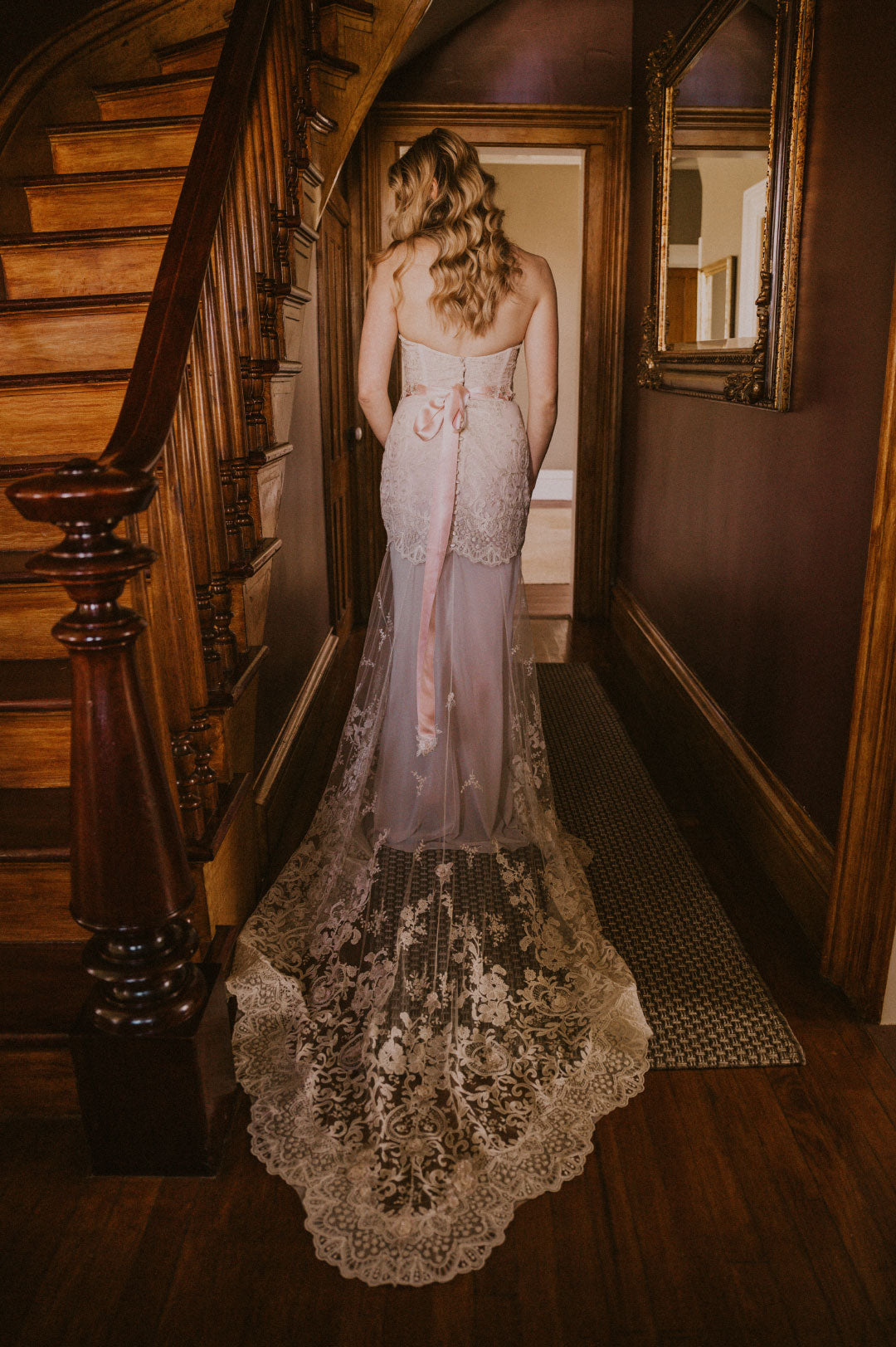 Thalia Lace Wedding Dress by Claire Pettiboen
