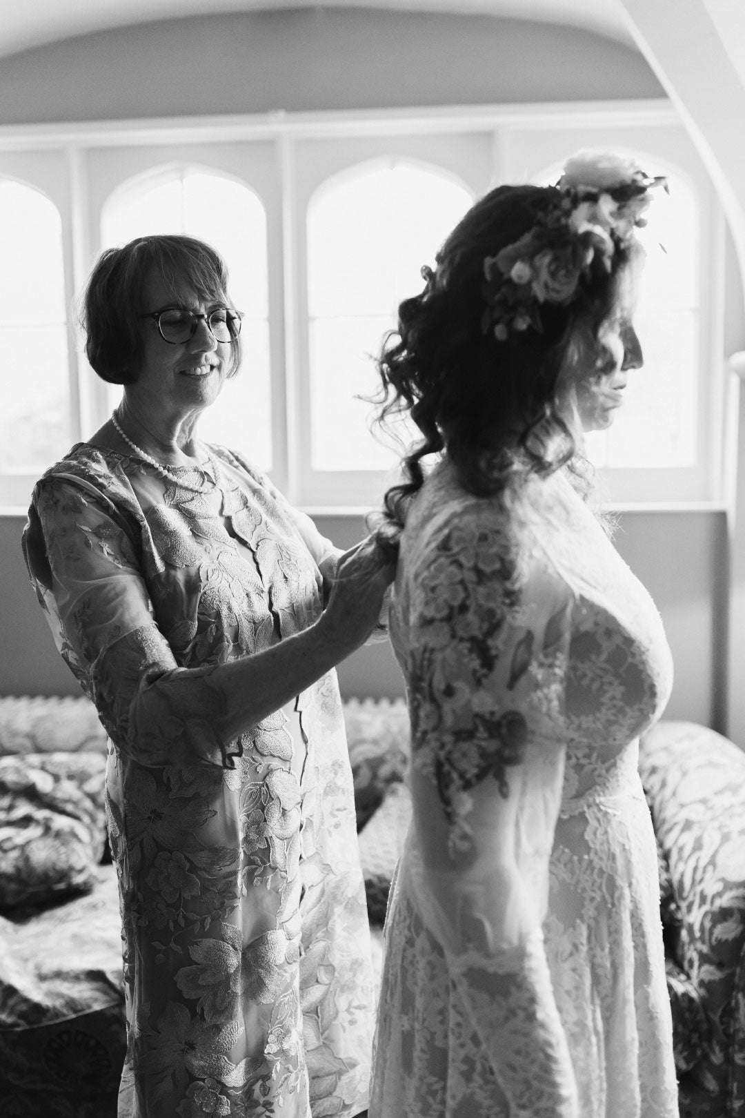 Bride and mother of Bride photo