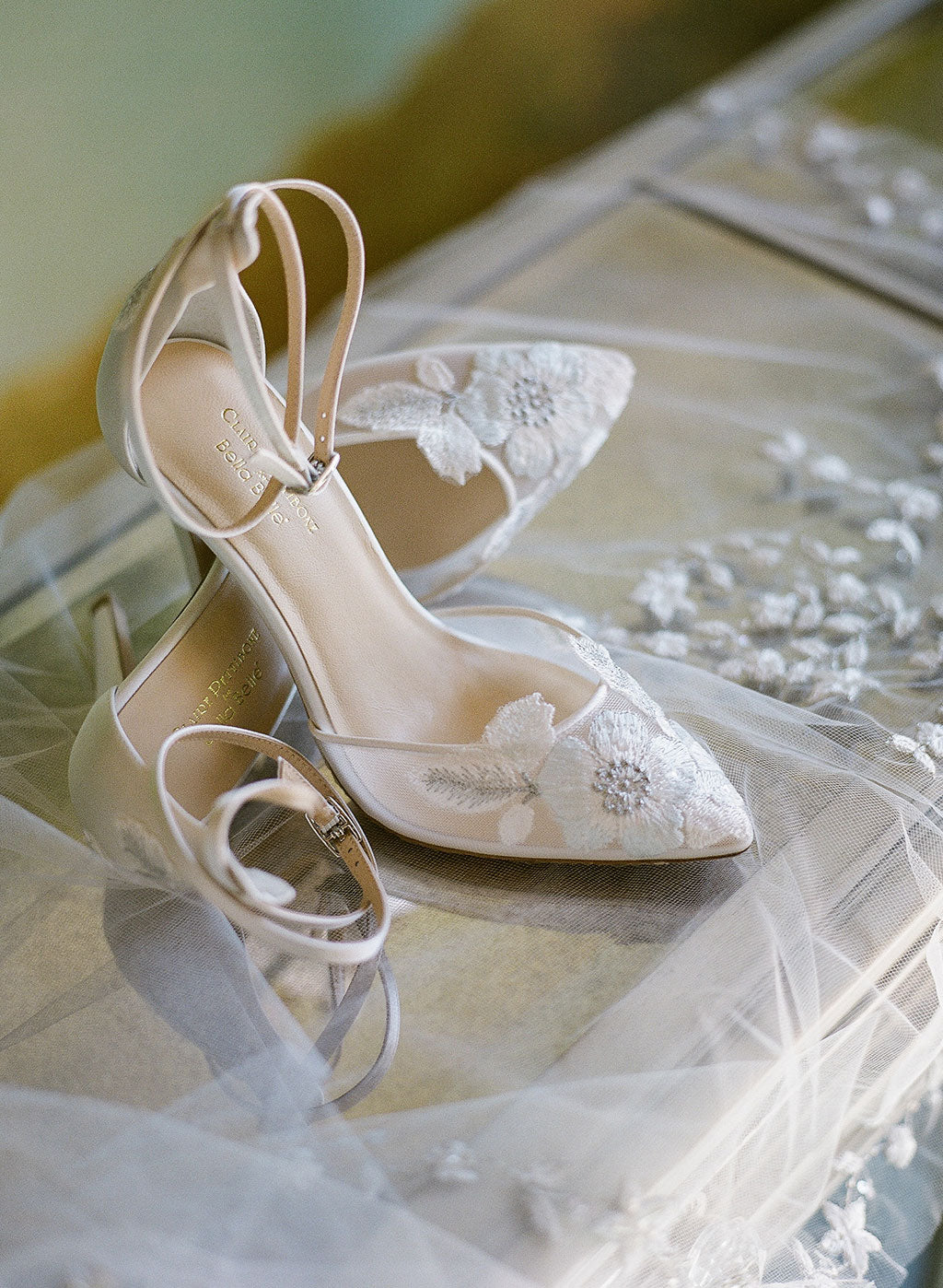 Flora Embroidered Wedding Shoes